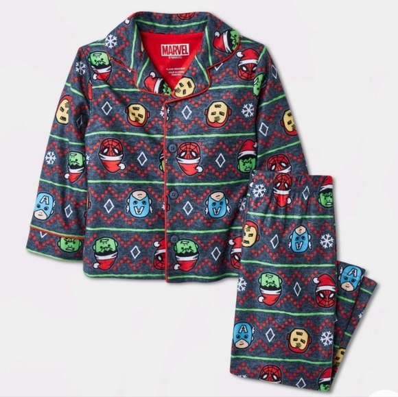 Marvel Avengers coat pajamas - Picture 1 of 3
